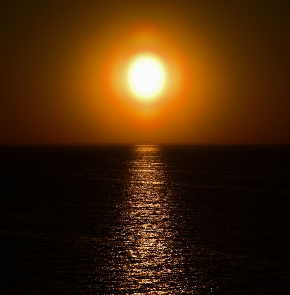 Nordsee-Sonnenuntergang
