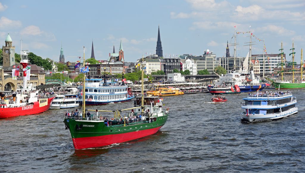 Das Hamburger Hafengeburtstag Fest