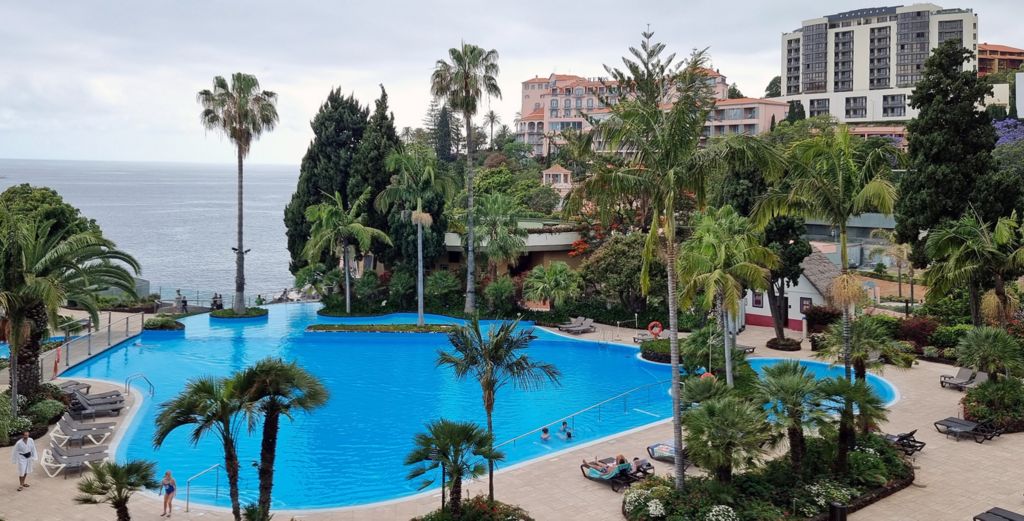 Blick auf das Hotel Pestana Carlton in Funchal