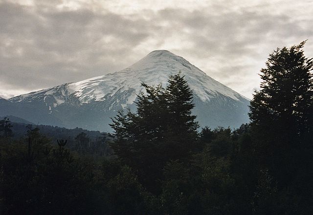 Der Vulkan Osorno in Chile