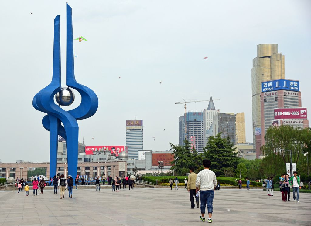 Spring City Square in Jinan
