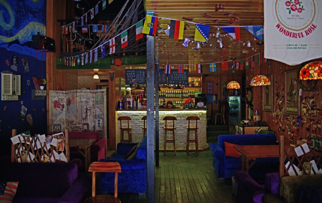Eine Bar in Taian