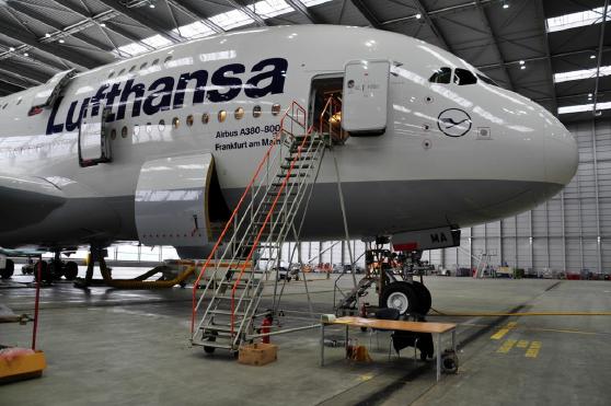 Das neue Schmuckstueck der Lufthansa