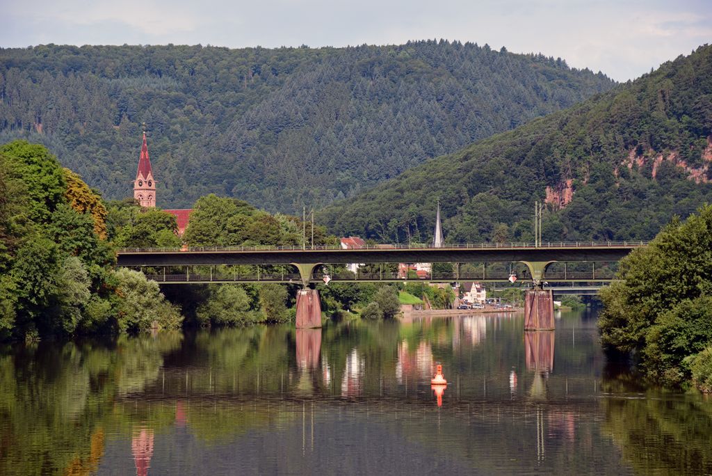 Unterwegs auf dem Neckar