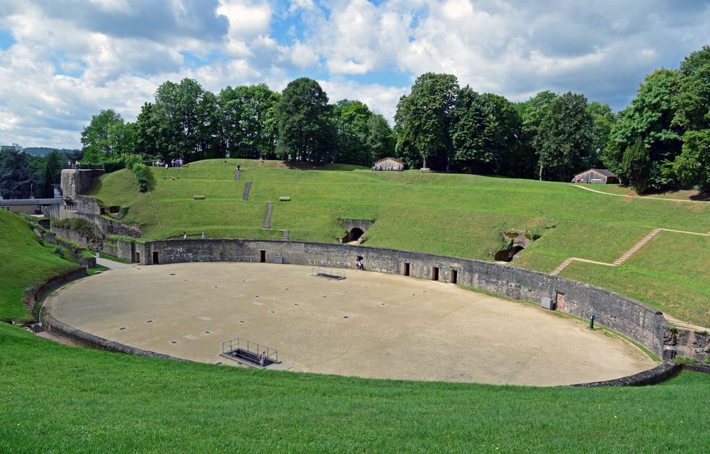 Das Amphitheater in Trier