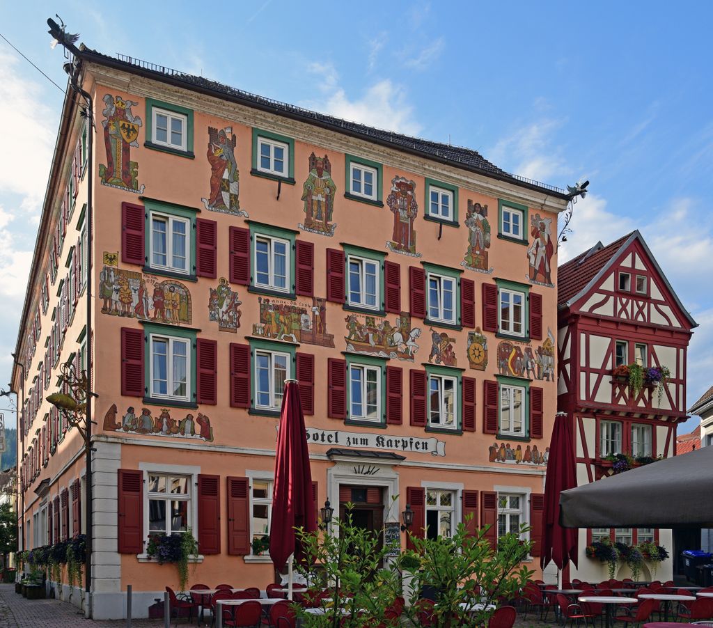 Das Hotel zum Karpfen in Eberbach