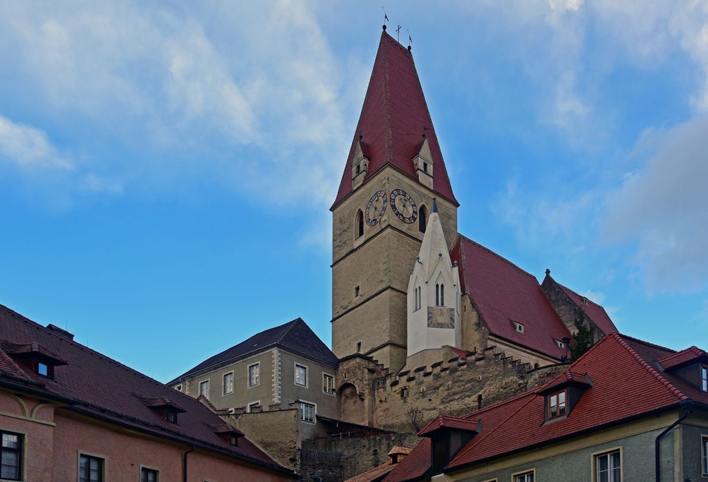Blick auf die Altstadt von Dürnstein