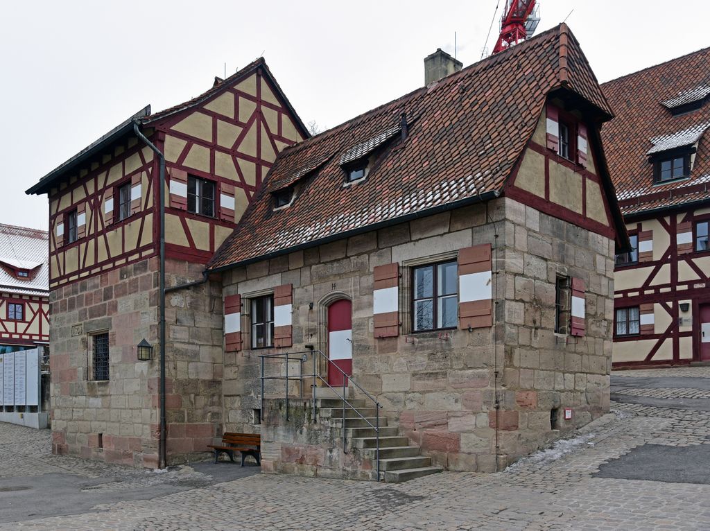 Außengebäude der Kaiserburg Nürnberg