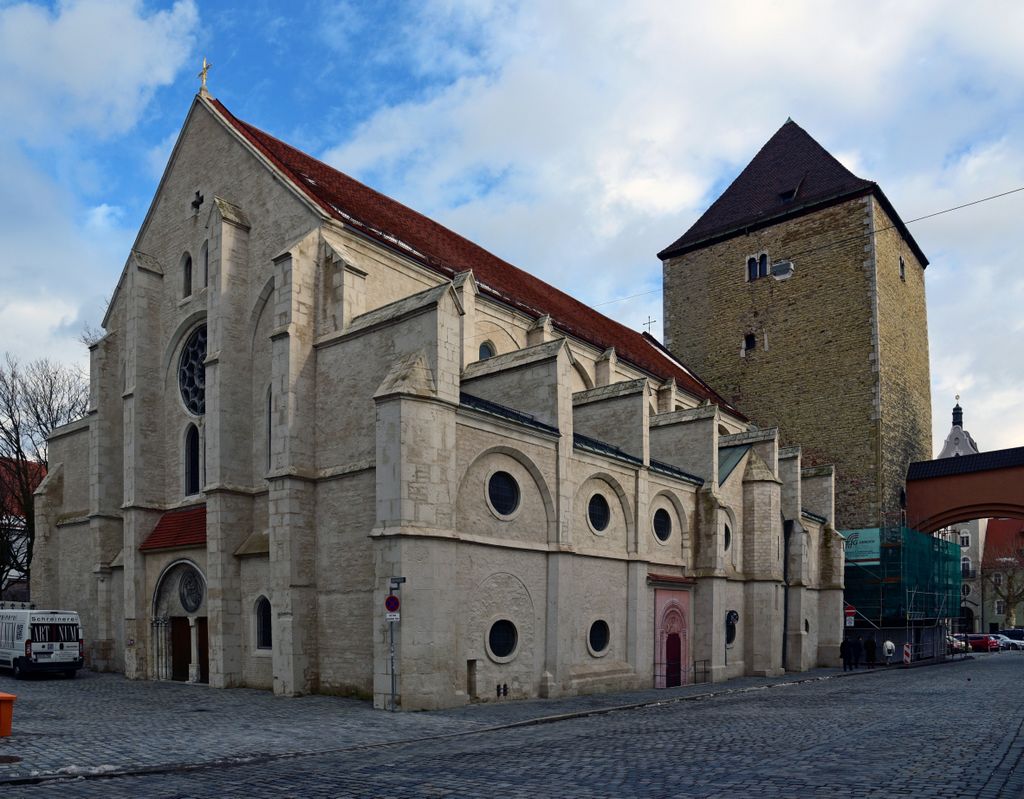 Die St. Ulrich Kirche in Regensburg