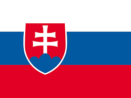 Die Nationalflagge von der Slowakei