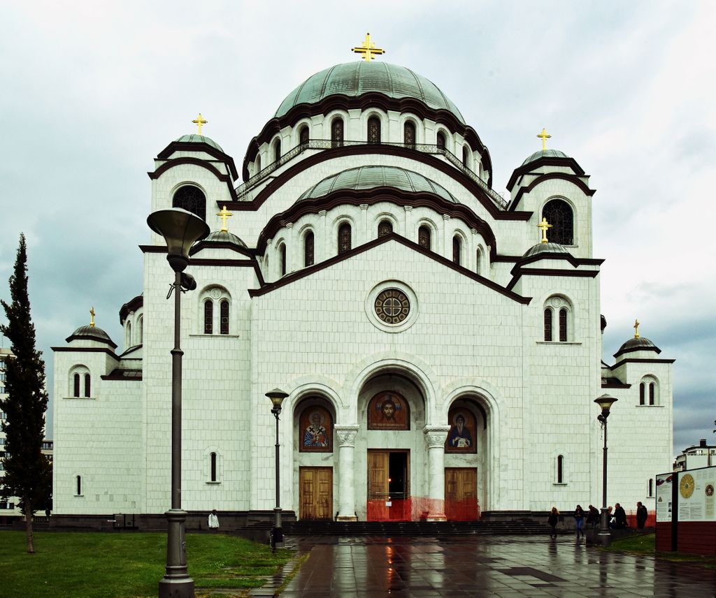 Der Dom des Heiligen Sava in Belgrad