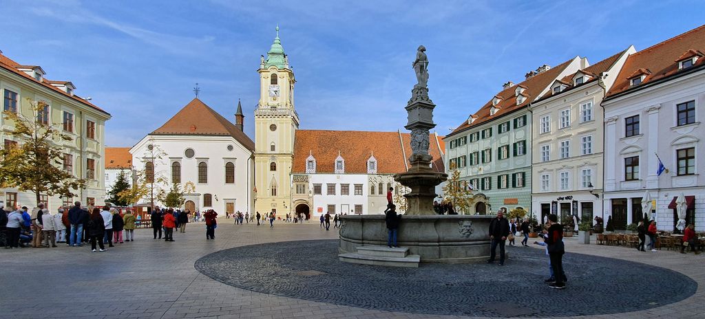 Das alte Rathaus in Bratislava