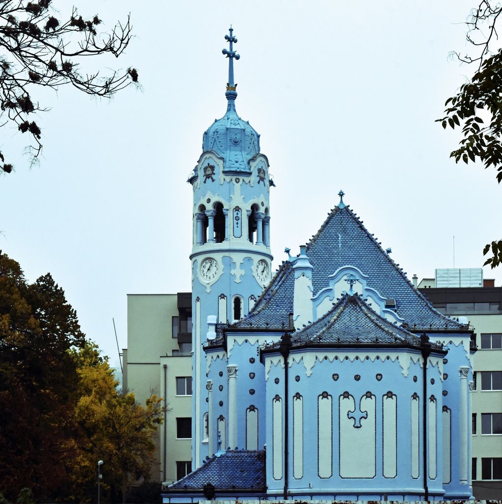 Die Sankt-Elisabeth-Kirche in Bratislava