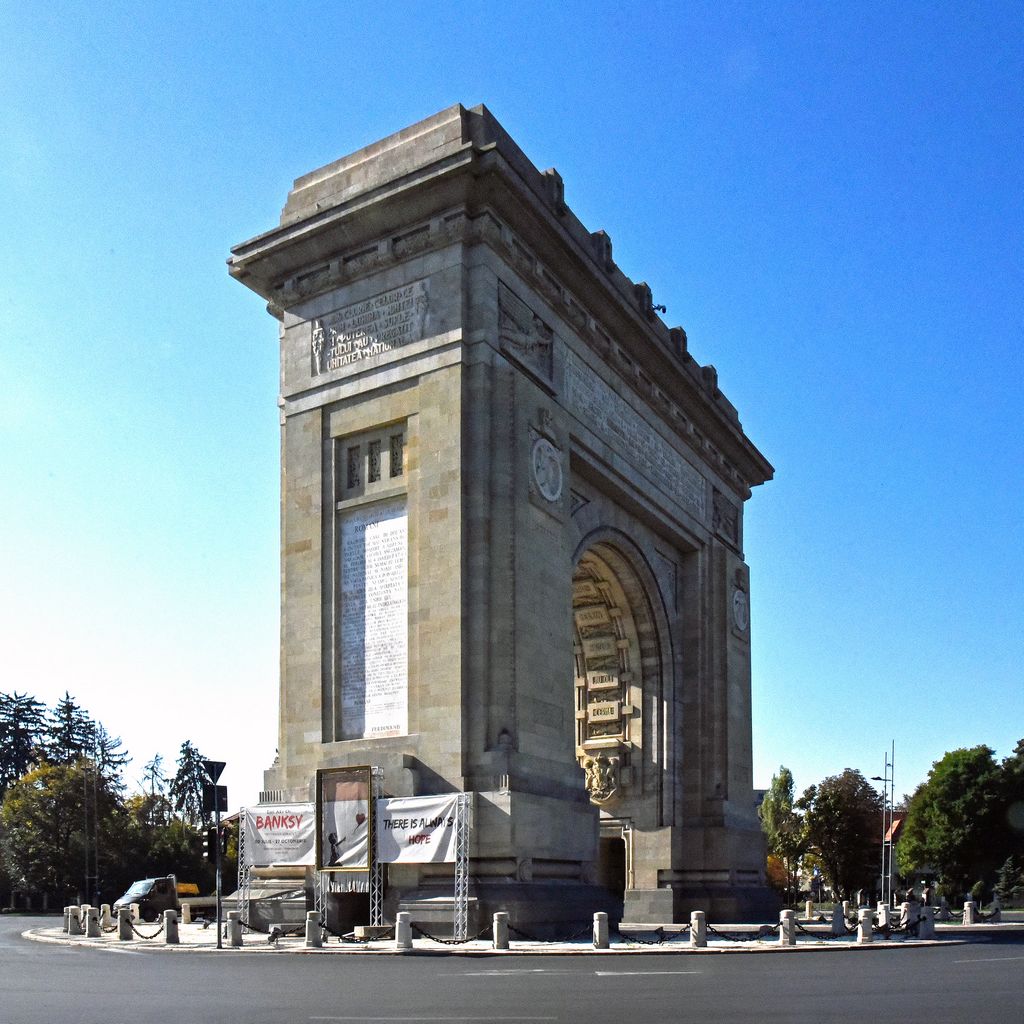 Der Arcul de Triumf in Bukarest