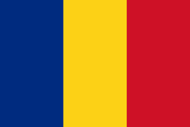 Die Nationalflagge von Rumänien