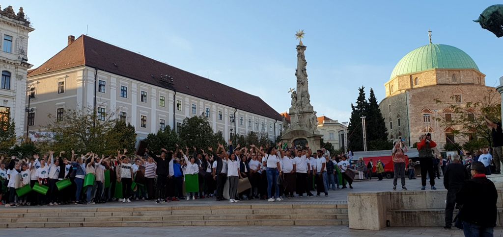'keine Ahnung was passierte' in Pécs