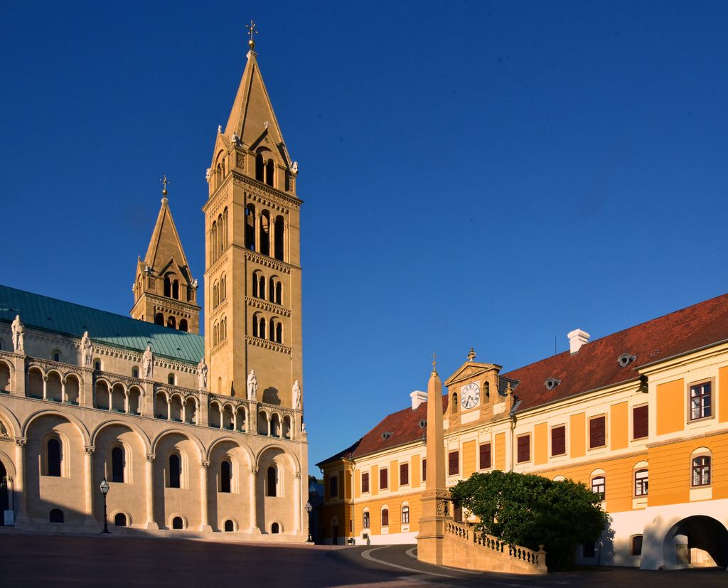 Die Kathedrale St. Peter und Paul in Pécs