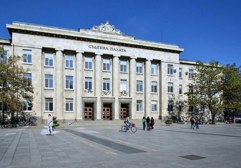 Der Palast der Justiz in Rousse
