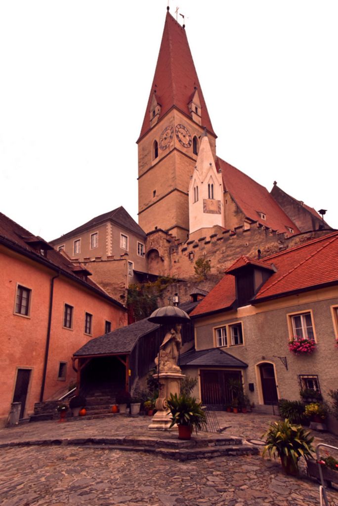 Die Pfarrkirche in Weissenkirchen