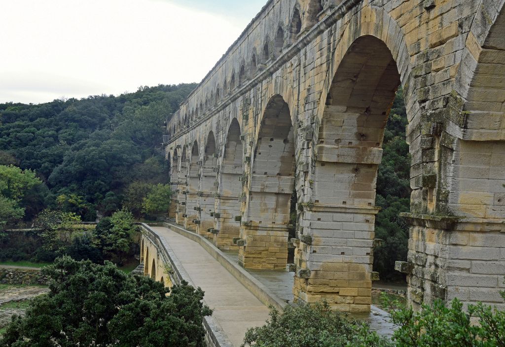 Pont du Gard ohne Touristen