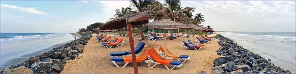 Der Strand am Kairaba Beach Hotel