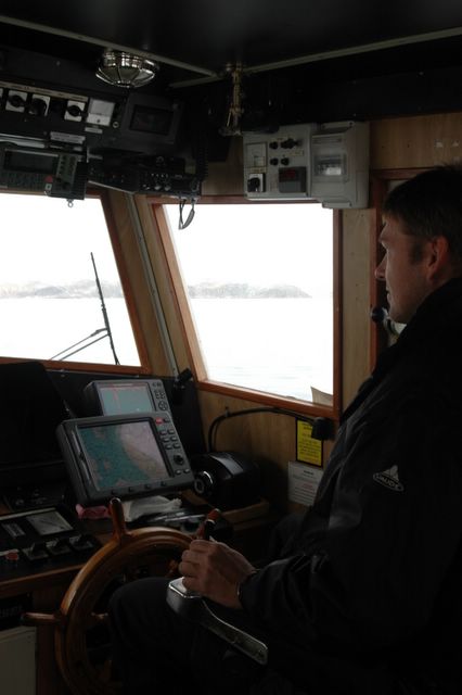 Ahoi Kapitän, auf Schiffreise durch den Fjord