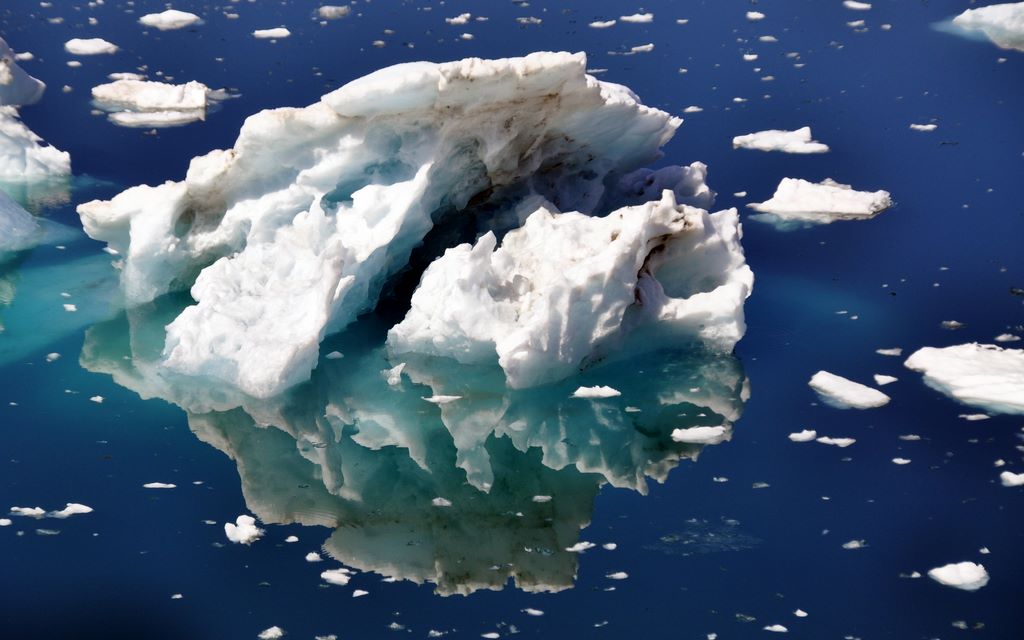 Eisberge vor Narsaq