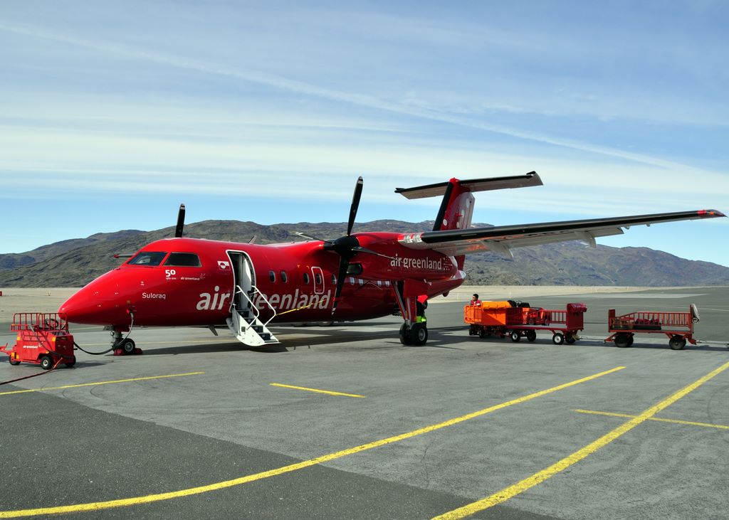 Air Greenlands neustes Flugzeug (DHC-8-200)