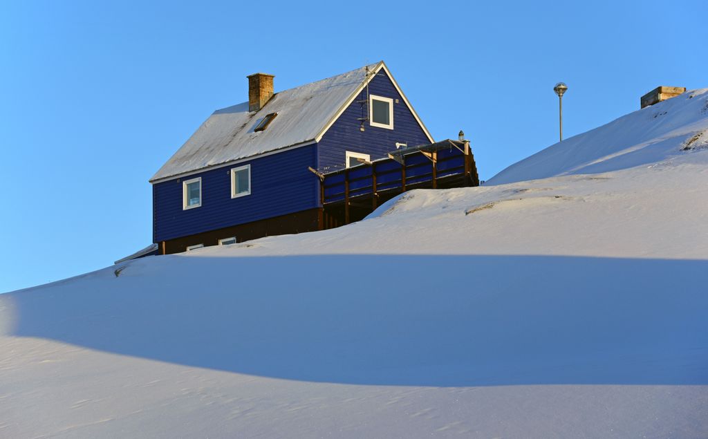 Ein Haus in Ilulissat