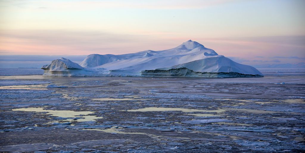 Ein Eisberg vor Ilulissat