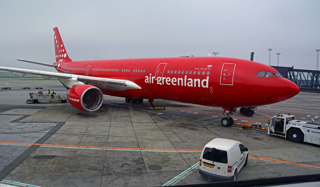 Air Greenland A330, Flughafen Kopenhagen