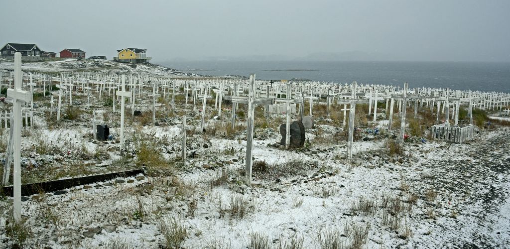 Der Friedhof von Nuuk