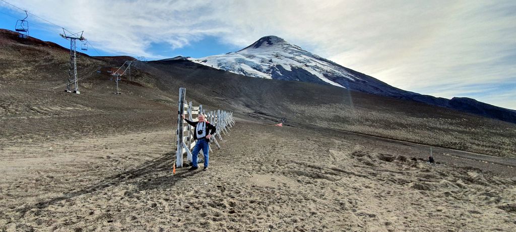 Zinni und der Vulkan Osorno