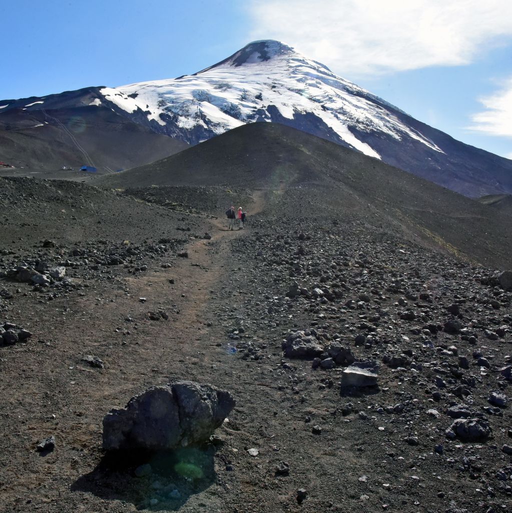 Blick auf den Vulkan Osorno