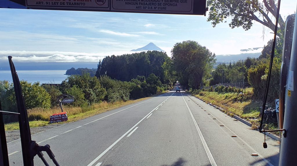 Auf dem Weg zum Vulkan Osorno