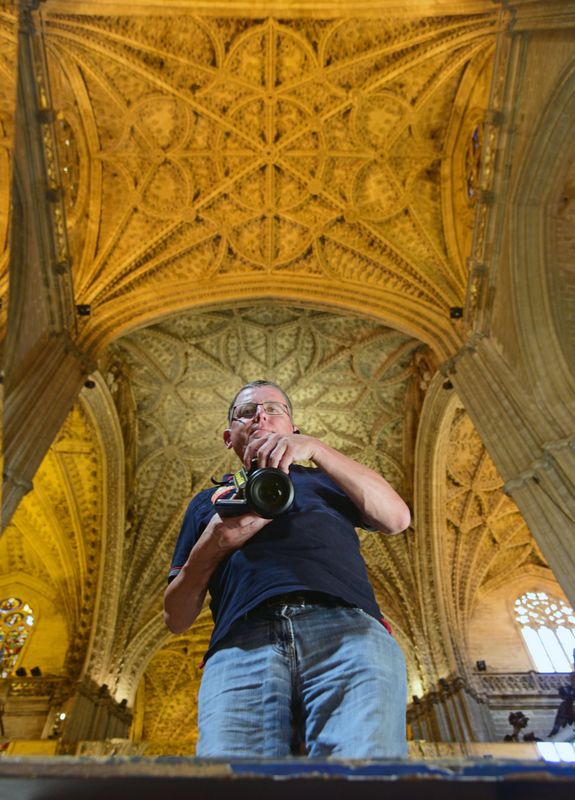Zinni in der Kathedrale von Sevilla