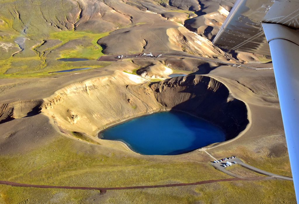 Der Kratersee Viti auf Island