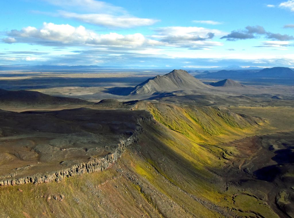 Das innere Hochland von Island