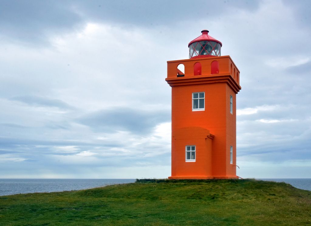 Der Leuchtturm von Grímsey