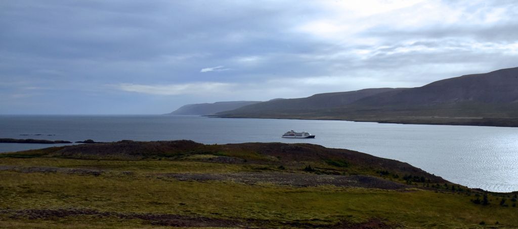 Blick auf Vopnafjörður