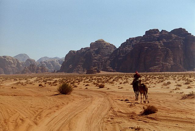 In der Wüste 'Wadi Rum'