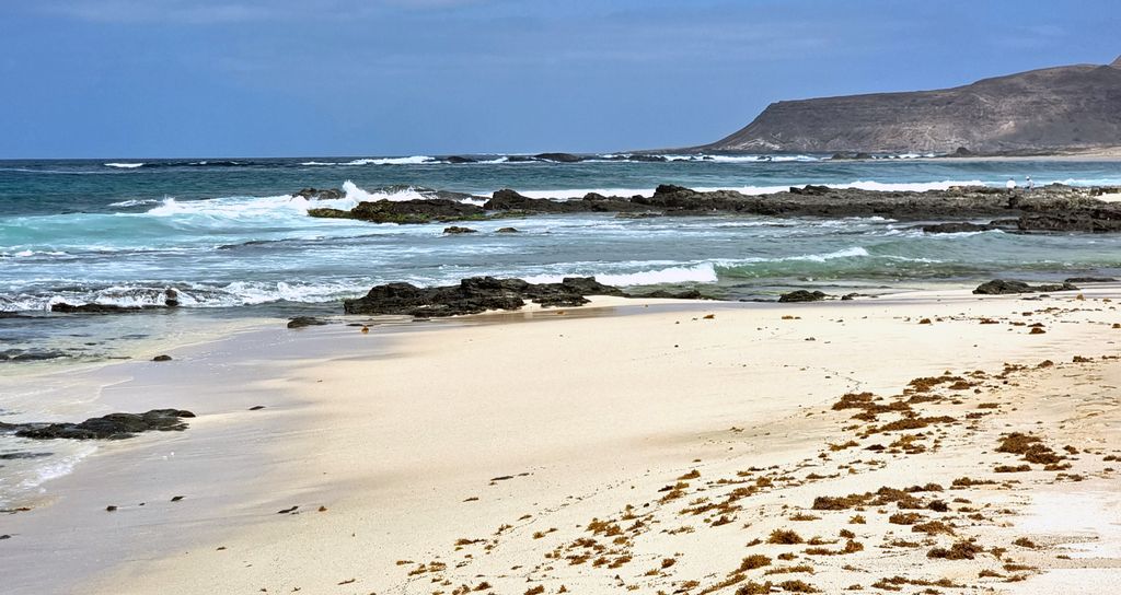 Der Strand von Sal Rei auf Boa Vista, Kapverden