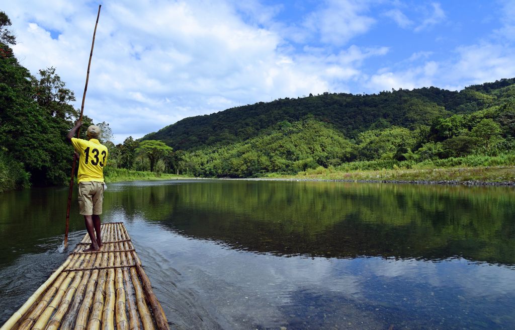 Rafting-Tour auf dem River Rio Grande / Jamaika