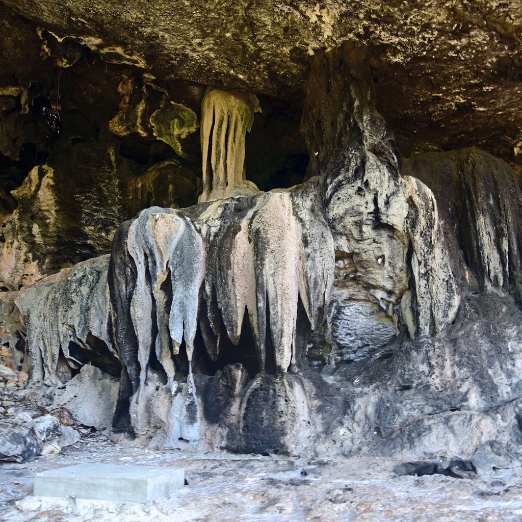 In einer Höhle, Cayman Brac (Handybild)