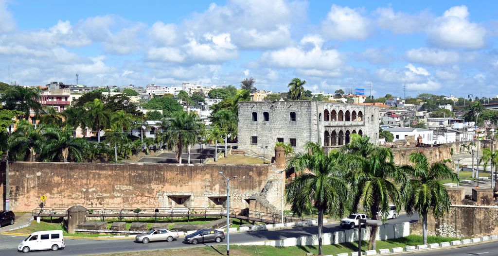 Blick auf die Altstadt von Santa Domingo (Handy-Bild)