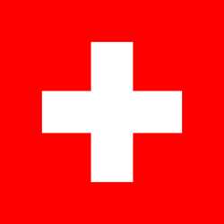 Die Nationalflagge der Schweiz