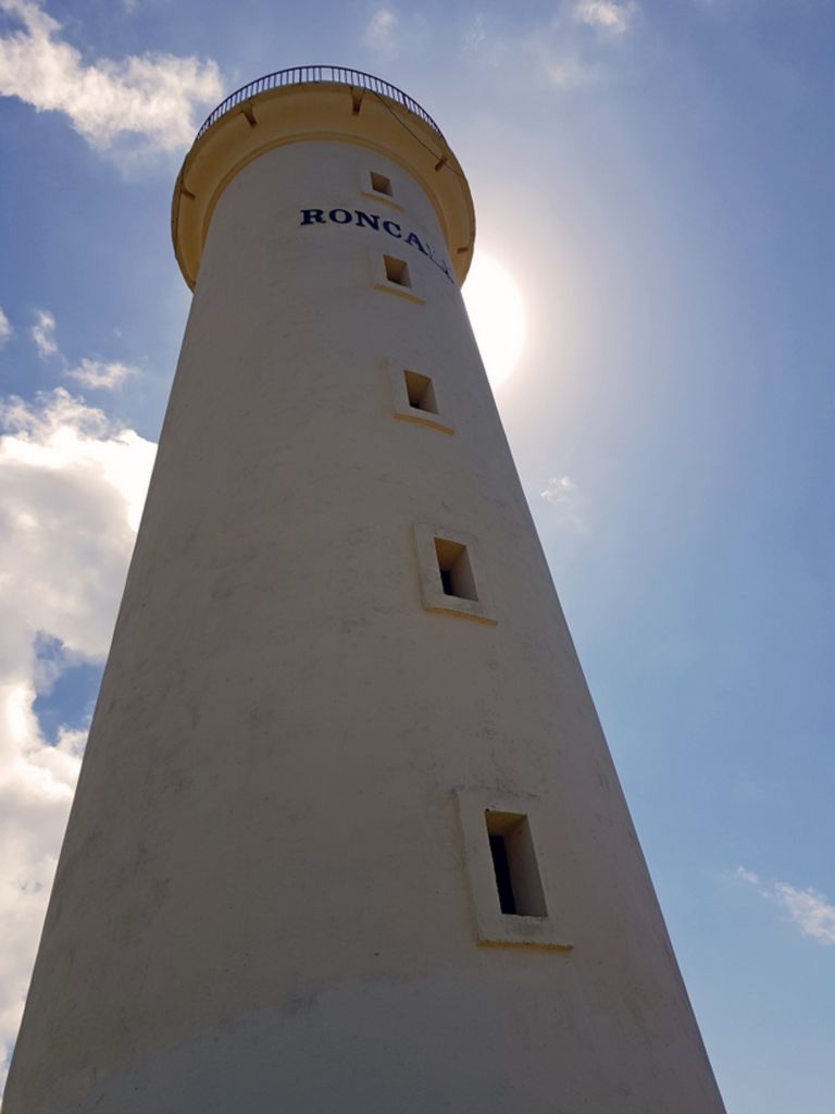 Der Leuchtturm Faro Roncali, Halbinsel Guanahacabibes (Handy-Bild)