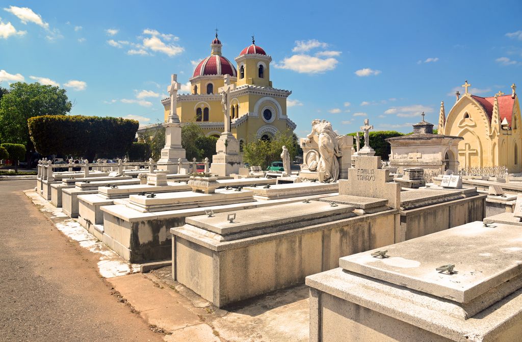 Der Friedhof 'Cementerio Cristóbal Colón' in Havanna