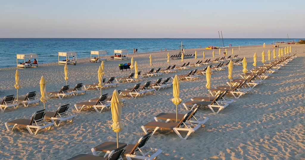 Der Strand vom Hotel Internacional Varadero (Handy-Bild)