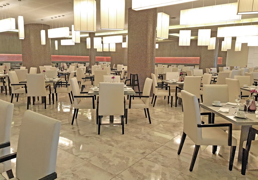 Solo-Frühstück im Hotel Internacional Varadero (Handy-Bild)